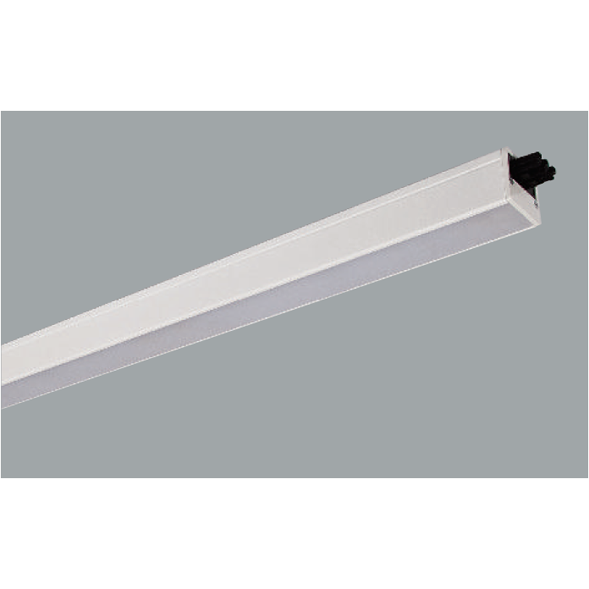 Grey Linear LED ceiling lights on a grey background