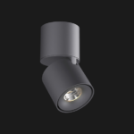 Anthracite Led Spotlights with a black background.